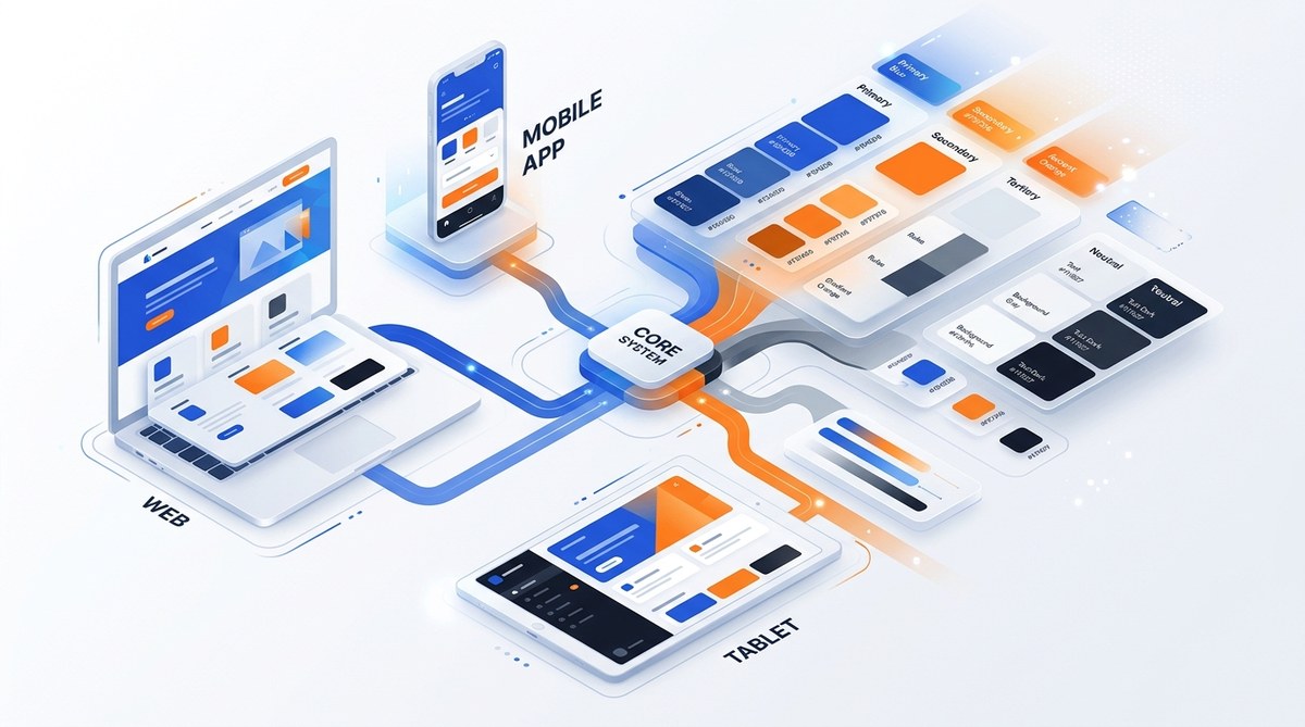 How to Build a Scalable Color System for Multi-Platform Design